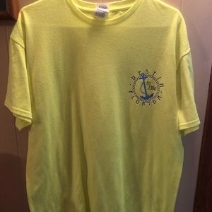 yellow Destin Florida graphic tee